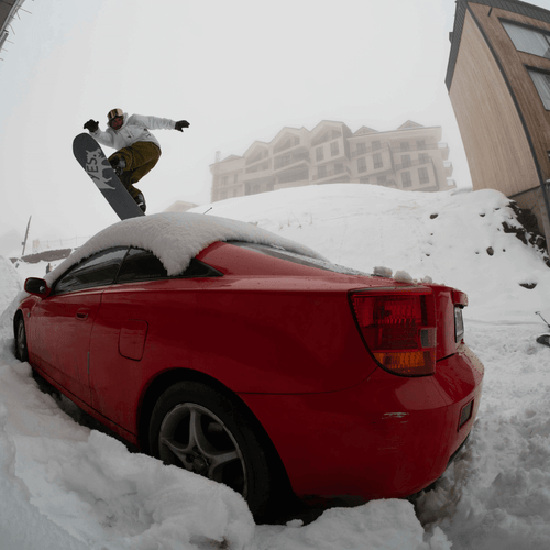 Romain de Marchi co-founder of YES snowboards 2024-2025.